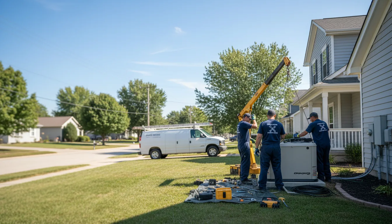 Generator Installation in Gladewater, TX near me